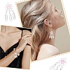 6Pcs 3 Colors Rack Plating Alloy Rhinestones Pendants FIND-YW0011-72-6