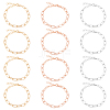 Alloy Paperclip Chain Bracelets BJEW-NB0001-02-RS-1