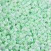 Opaque Colours Luster Glass Seed Beads X1-SEED-K010-04C-2