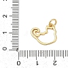 Brass Charms KK-S527-19G-3