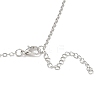 Chakra Angel Alloy Colorful Rhinestone Pendant Necklaces for Women FS-WGF797E-01-3