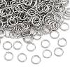 Tarnish Resistant 304 Stainless Steel Open Jump Rings X-STAS-E067-07-8mm-1