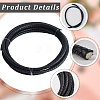 Braided Leather Cord with Core WL-CL0001-01E-5