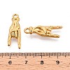 304 Stainless Steel Pendants STAS-T065-21B-G-3