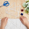 3Pcs 3 Style Aluminium Template DIY-FH0005-03-3