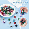   56PCS 7Colors Opaque Acrylic Beads PACR-PH0001-09-4