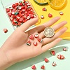 100Pcs 4 Styles Handmade Polymer Clay Beads CLAY-YW0002-38-4