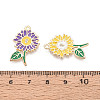 Alloy Enamel Pendants ENAM-T024-32M-G-3