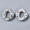 Spray Painted CCB Plastic Linking Rings LS-CCB-Q091-019A-2