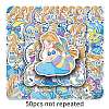 50Pcs Mermaid PET Waterproof Stickers PW-WGA3D8A-01-1