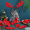 40Pcs 2 Styles Christmas Theme Ornament Accessories FIND-GF0007-14A-4