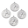 Non-Tarnish 201 Stainless Steel Pendants STAS-N098-143P-2