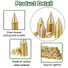 420Pcs Plain Carbon Steel Screw FIND-HS0002-26G-4
