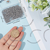 100 Strands 304 Stainless Steel Chain Extender STAS-BBC0005-51A-3