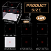 Transparent Acrylic Display Boxes ODIS-WH0329-94C-2