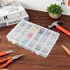 1Pc Polypropylene(PP) Bead Storage Containers CON-DJ0001-48-4