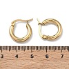 304 Stainless Steel Hoop Earrings for Women EJEW-A159-01G-5