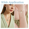 6Pcs 3 Styles Brass & 304 Stainless Steel Enamel Charms FIND-HS0002-30-6