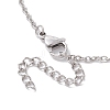 Crystal Stone Cage Pendant Necklaces NJEW-JN04755-03-4