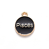 Alloy Enamel Pendants ENAM-S124-01B-08H-3