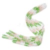 Transparent Gradient Color Glass Beads Strands GLAA-F131-01B-06-1