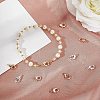 30Pcs 3 Colors Brass Lobster Claw Clasps KK-BC0002-19-5