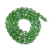Transparent Electroplate Glass Beads Strands LS-EGLA-N013-T6mm-B14-2