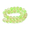 Luminous Handmade Enamel Gold Sand Glass Beads Strands LAMP-U004-08B-3