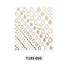 3D Nail Art Stickers Decals MRMJ-T105-01G-2