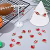 20Pcs 2 Styles Alloy Enamel Beads ENAM-SC0008-24B-4