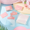 100Pcs Folding Flower Printed Paper Display Header Cards CDIS-TA0001-46C-6