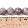 Natural Lepidolite/Purple Mica Stone Beads Strands G-A310-A01-16mm-5