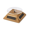 ABS Plastic 360 Degree Rotating Solar Power Battery Turntable Jewelry Display Stand ODIS-C010-01B-1