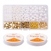 DIY Imitation Pearl Bracelet Making Kit DIY-FS0002-40-1