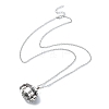 Alloy Pendant Necklaces NJEW-H031-01C-AS-3