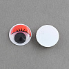 Colors Wiggle Googly Eyes Cabochons With Eyelash DIY Scrapbooking Crafts Toy Accessories X-KY-S003-12mm-03-1