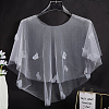 Polyester Lady Tulle Collars AJEW-WH20072-25D-7