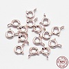 925 Sterling Silver Spring Ring Clasps STER-G019-02-RG01-3