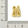 Rack Plating Brass Clear Cubic Zirconia Pendants KK-S378-01G-H-3