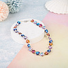 Craftdady 150Pcs 15 Colors Transparent Glass Beads GLAA-CD0001-09-12