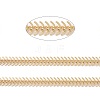 Brass Fishbone Chain CHC-E027-01G-02-2