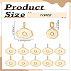 10Pcs Alloy Pendants FIND-LP0003-36O-2