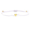 Valentine's Adjustable Braided Polyester Cord Bracelets GM2838-7-1