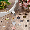 1Bag Alloy Pendant Cabochon Settings FIND-SC0023-79A-01-4