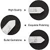 12Pcs Faceted  Natural Quartz Crystal Double Terminated Points G-OC0002-58-5