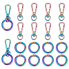 10Pcs Alloy Swivel Clasps DIY-PH0031-48-1