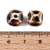 Vintage Handmade Porcelain Beads PORC-N013-18-22-3