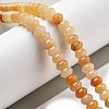 Natural Topaz Jade Beads Strands G-P559-A03-01-3