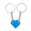 2Pcs 2 Colors Resin Keychains KEYC-JKC01024-4