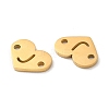 Ion Plating(IP) 304 Stainless Steel Connector Charms STAS-C081-04G-J-2